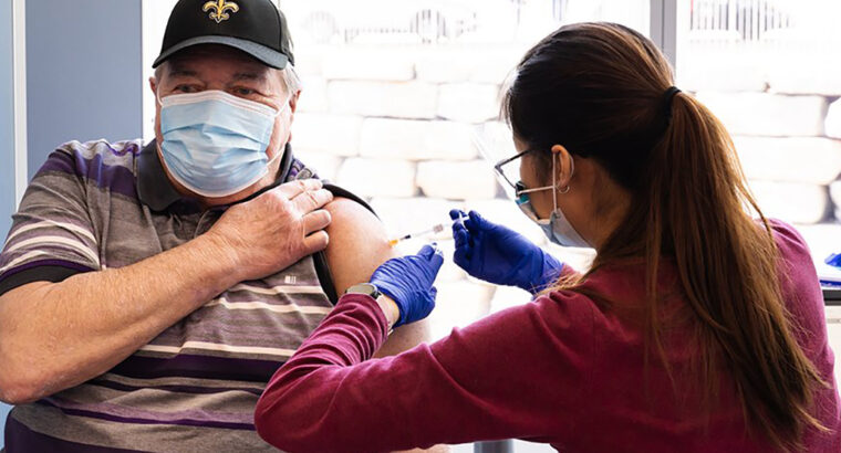 برخی 35 ساله ها در ناحیه یورک میتوانند از امروز واکسن بزنند.