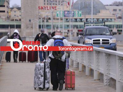 بازار داغ تاکسی های آمریکایی در مرز آمریکا و کانادا