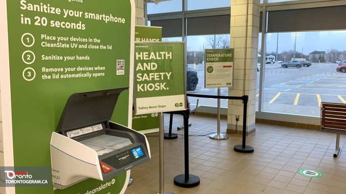 شروع به کار دستگاه های ضدعفونی موبایل در ایستگاه های قطار