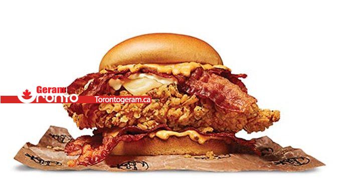 ارائه یک ساندویچ جدید توسط KFC کانادا