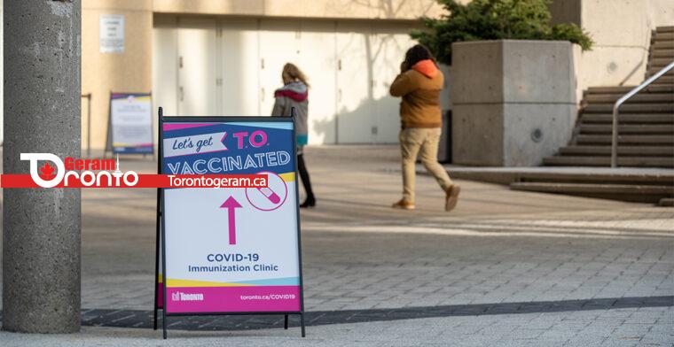 بازشدن 120 هزار نوبت جدید تزریق واکسن در تورنتو