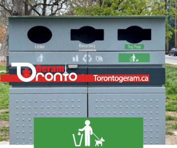 نوع جدیدی از سطل های زباله در پارکهای تورنتو