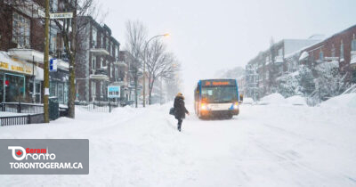 نخستین پیش بینی بارش برف امسال در کانادا منتشر شد