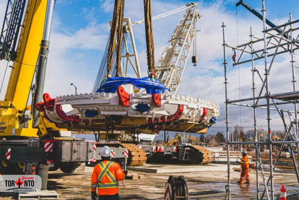 ورود دستگاه های حفاری تونل به میسی ساگا انتاریو