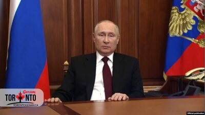 پوتین فرمان عملیات نظامی در خاک اوکراین را صادر کرد؛ «حمله موشکی به کی‌یف و خارکیف»