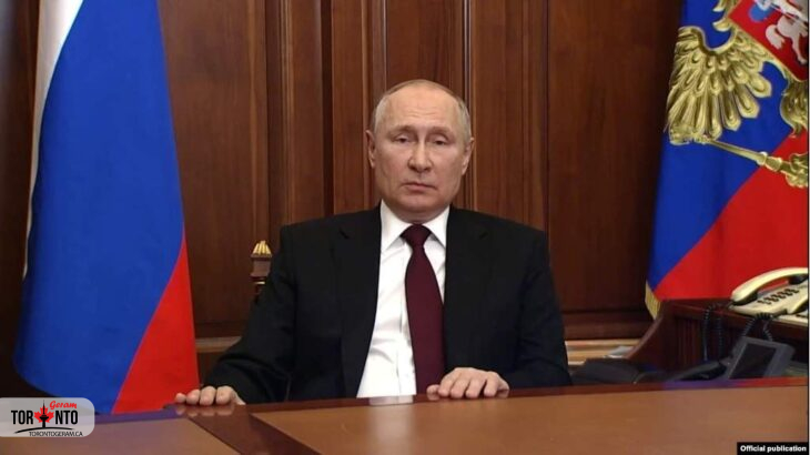 پوتین فرمان عملیات نظامی در خاک اوکراین را صادر کرد؛ «حمله موشکی به کی‌یف و خارکیف»