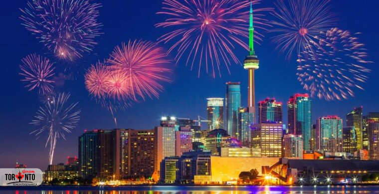 فهرست برنامه های آتش بازی روز کانادا در نقاط مختلف انتاریو (یکم جولای 2022)