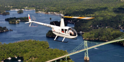 تور هزار جزیره تورنتو با هلیکوپتر