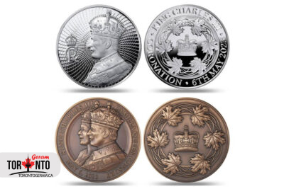 رونمایی از سکه های یادگاری تاجگذاری چارلز سوم