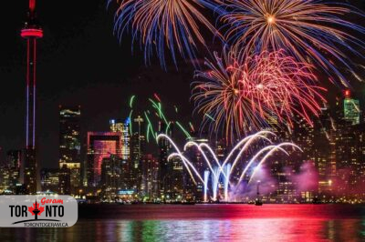 آتش بازیهای روز کانادا در تورنتو را کجا تماشاکنیم؟