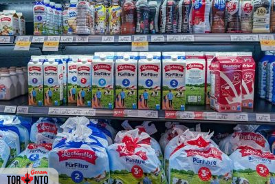 قیمت محصولات لبنی در کانادا از یکم فوریه افزایش می‌یابد