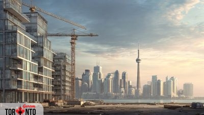 فروش کمتر از ۲۰۰ واحد آپارتمان نوساز در منطقه کلان‌شهر تورنتو