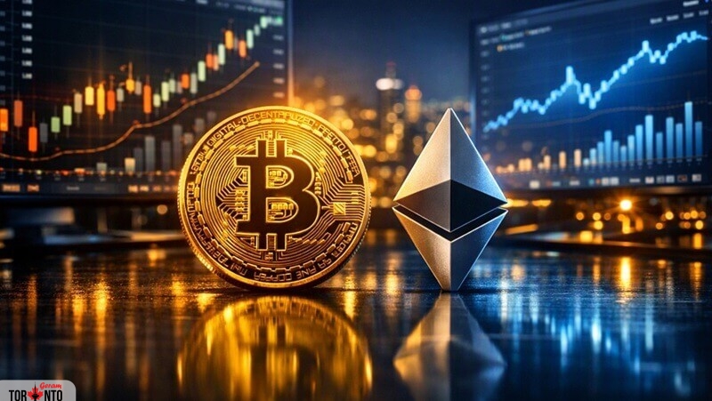 قیمت بیت‌کوین و اتریوم امروز